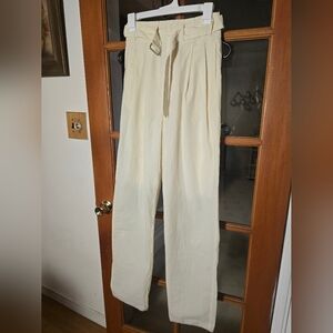 Simonett Lightweight Belted Trousers NWT S/M